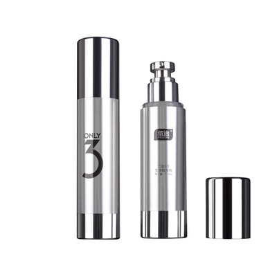 PLASTIC Collar Material 80ml 100ml Airless Pump Bottle with 0.25ML Discharge Rate