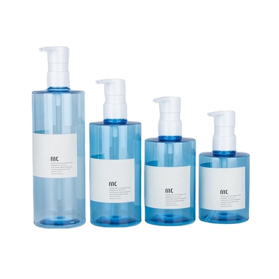 200ml 250ml 300ml 400ml Shampoo Bottles in PCR/PET Material with Customized Printing