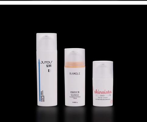 15ML 30ML 50ML PP/PCR Airless Lotion Pump Bottle for Screen Printing and Even Dosage