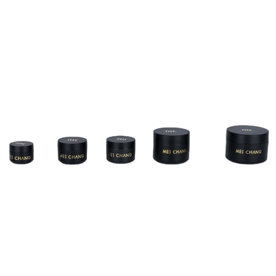 Industrial Cosmetic PP Plastic Jar with Screw Cap 5ml 10ml 15ml 30ml 50ml Color Round