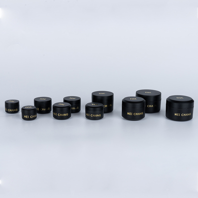 Industrial Cosmetic PP Plastic Jar with Screw Cap 5ml 10ml 15ml 30ml 50ml Color Round