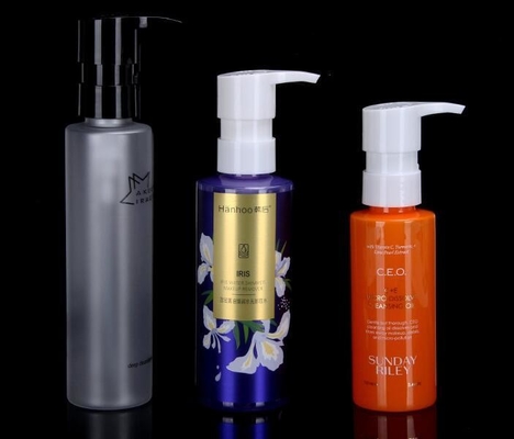 100ml 130ml 150ml Capacity Customized PET Plastic Lotion Bottle for Cosmetic Packaging