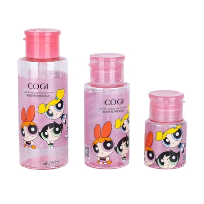 200mll 500ml Luxury PET Skin Care Packaging Nail Polish Remover Pump Dispenser Bottle