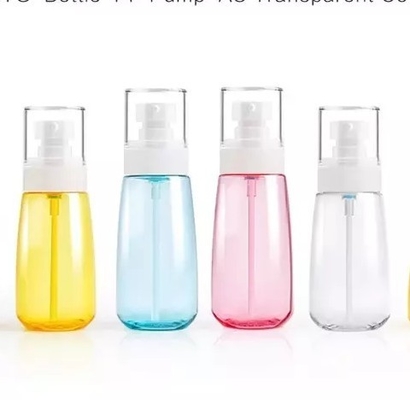 PUMP SPRAYER Sealing Type 30ml 60ml 80ml 100ml PET Cosmetic Spray Bottle for Sunscreen Mist Perfume