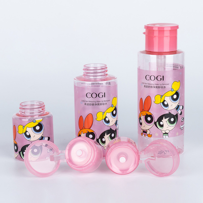 200mll 500ml Luxury PET Skin Care Packaging Nail Polish Remover Pump Dispenser Bottle