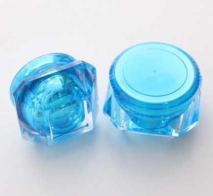 Collar Material ACRYLIC 15g 30g 50g Container for Luxury Eye Cream in Diamond Jar