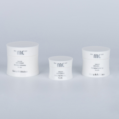 Single-Wall Design 15g 30g 50g Plastic Cosmetic Jar for Eye Serum and Regenerating Cream