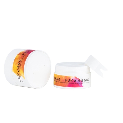 Customizable 30g 50g Plastic pp Round Airless Jar for Face Cream Eye Cream Cosmetic Packaging