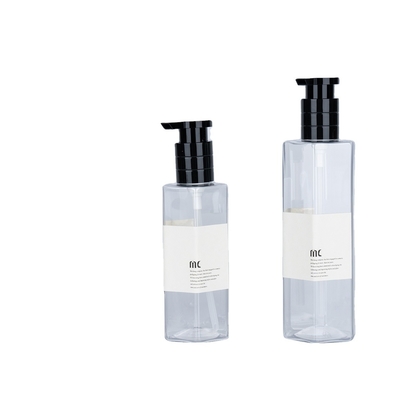 Sealing Type PUMP SPRAYER PET Bottle PP Pump Cleansing Pump with Hot Stamping Cap