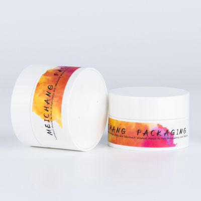 Customizable 30g 50g Plastic pp Round Airless Jar for Face Cream Eye Cream Cosmetic Packaging