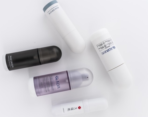 BEAUTY PACKAGING 30ml Airless Pump Bottles with Screen Printing and Screw Cap in Bulk