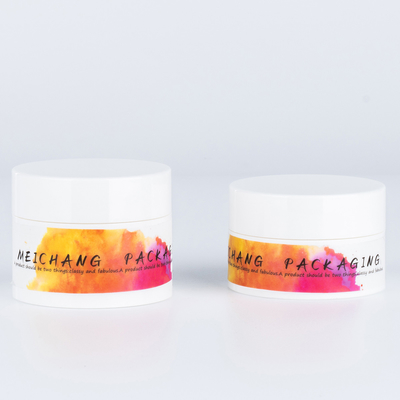 Customizable 30g 50g Plastic pp Round Airless Jar for Face Cream Eye Cream Cosmetic Packaging