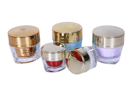 Acrylic Body PP Inner Tank 15g Empty Skin Care Face Cream Cosmetic Container Cream Jars