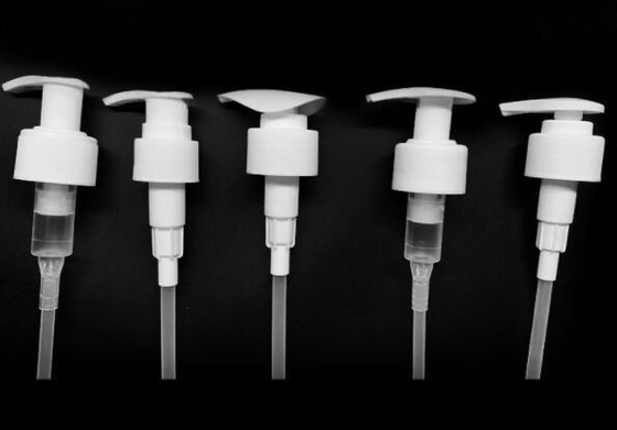 Plastic White Shower Gel Lotion Pump Shampoo Dispenser for Customized Applications