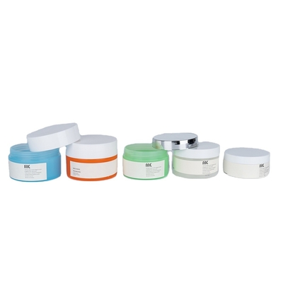 75g 100g 150g Round Shape MEI CHANG PP Cosmetic Jars with Customizable Color