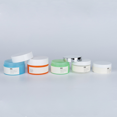 75g 100g 150g Round Shape MEI CHANG PP Cosmetic Jars with Customizable Color