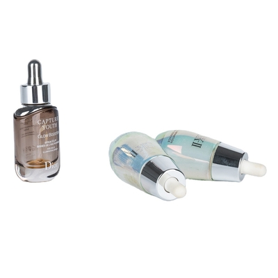 Competitive Glass Round Dropper Bottle for Serum and Essence 30ml 50ml Any Color is OK