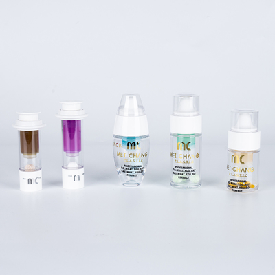 Discharge Rate 0.25ML Gouache Mixing Dropper Bottle for Essential Serum Toner PETG