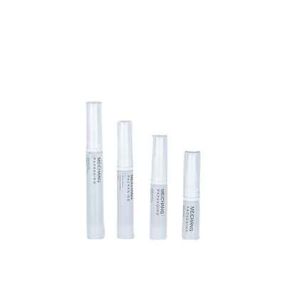 Eye Serum Cream Airless Pump Bottle with Massage Head Lotion Pump Cosmetic Packaging 5ml PP