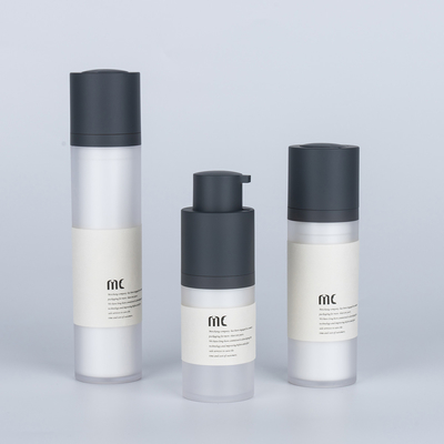 15ml 30ml 50ml Skin Care Twist Acrylic Airless Pump Bottle Design Luxury Customizable
