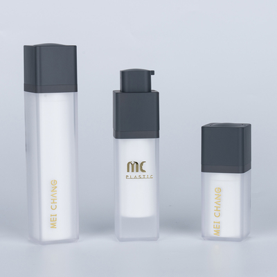 Customizable Color and Printing Acrylic Lotion Pump Bottle for Skin Care 15ml 30ml 50ml