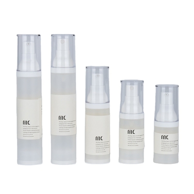 10ml 15ml 30ml 40ml 50ml Plastic Airless Pump Bottle for Face Cream Eye Cream Lotion