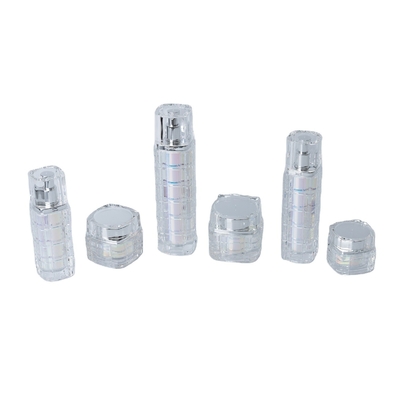30g 50g 15g 50ml 30ml 100ml 120ml Acrylic Cap Skin Care Set Cream Jars Plastic 10000pcs