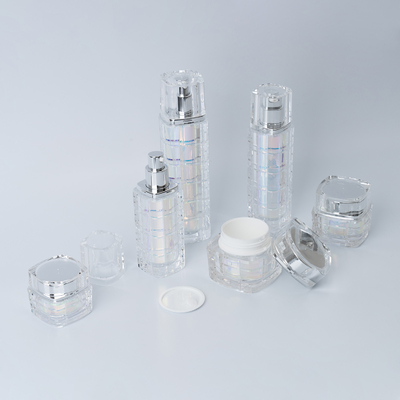 30g 50g 15g 50ml 30ml 100ml 120ml Acrylic Cap Skin Care Set Cream Jars Plastic 10000pcs