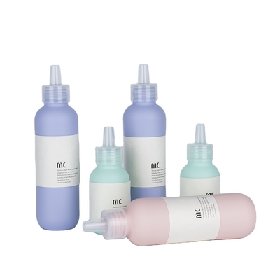 Screen Printing Round Bottle for 60ml 80ml 100ml 120ml 150ml HDPE Plastic Liquid Packaging