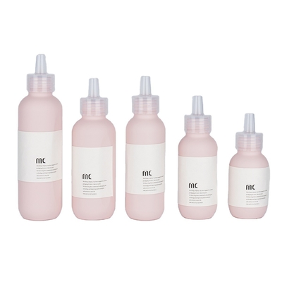 60ml 80ml 100ml 120ml 150ml HDPE Squeeze Dropper Bottle for Hair Care and Body Lotion