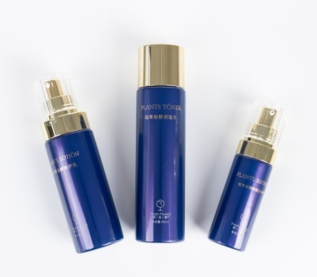 40ml PET Collar Material Cosmetic Bottle with Acrylic Cap and Luxury Cosmetics Packaging