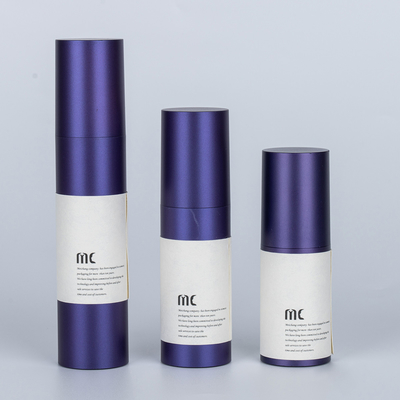 Hi-end Customized Color Cosmetic Airless Pump Bottle 30ml 50ml 100ml for Body Lotion