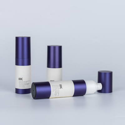 Hi-end Customized Color Cosmetic Airless Pump Bottle 30ml 50ml 100ml for Body Lotion
