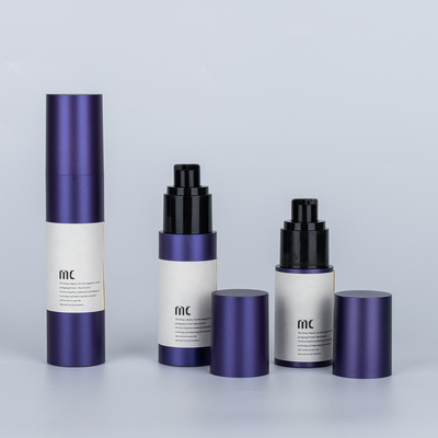 Hi-end Customized Color Cosmetic Airless Pump Bottle 30ml 50ml 100ml for Body Lotion