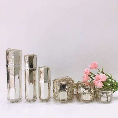 Acrylic PP Body Material Round Plastic Cosmetic Jars for Lip Balm Packaging Solution