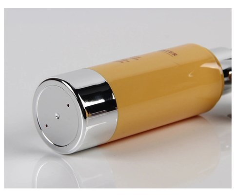 PLASTIC Collar Material 80ml 100ml Airless Pump Bottle with 0.25ML Discharge Rate