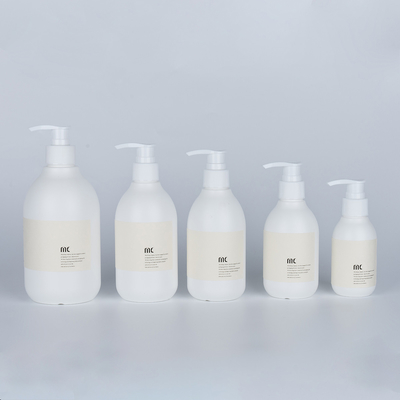 Screen Printing 100ML 200ML 250ML 300ML 500ML Round Plastic PE Shampoo Bottle Hand Wash Bottle