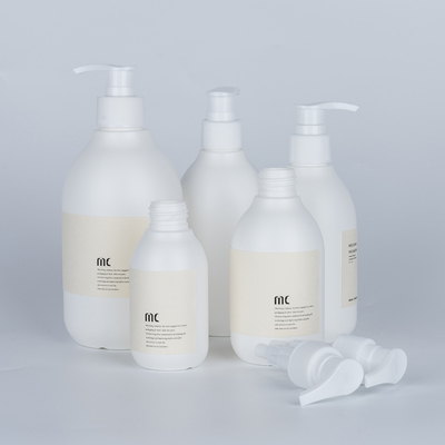 Screen Printing 100ML 200ML 250ML 300ML 500ML Round Plastic PE Shampoo Bottle Hand Wash Bottle