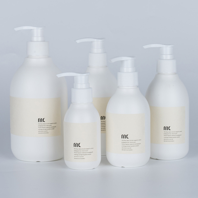 Screen Printing 100ML 200ML 250ML 300ML 500ML Round Plastic PE Shampoo Bottle Hand Wash Bottle