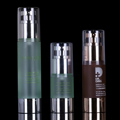 Economical Custom Design 30ml Pump Airless Bottle for Eye Cream and PLASTIC Material