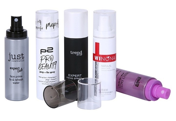 Screen Printing PET Plastic Cosmetic Mist Spray Bottle for Customized Beauty Packaging