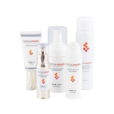 Manufacture Plastic Private Label Skin Care Bottles with 15ml 30ml 50ml 100ml Capacity