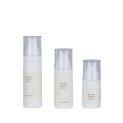 15ML 30ML 50ML Transparent Airless Lotion Pump Bottle with Sealing Type PUMP SPRAYER