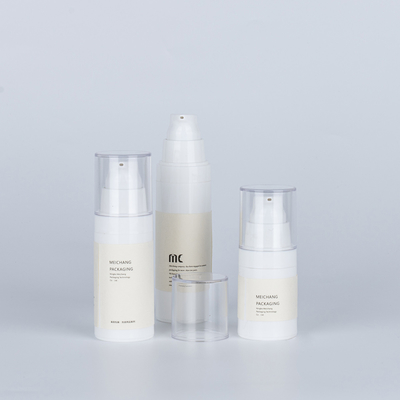 15ML 30ML 50ML Transparent Airless Lotion Pump Bottle with Sealing Type PUMP SPRAYER