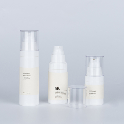 15ML 30ML 50ML Transparent Airless Lotion Pump Bottle with Sealing Type PUMP SPRAYER