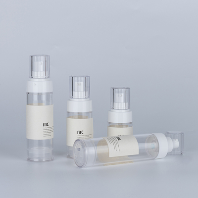 AS PP Empty Airless Pump Lotion Bottle 30ml 50ml 60ml 80ml 100ml with Childproof Cap