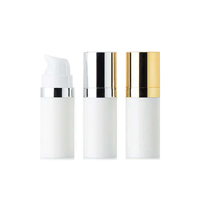 Personal Care 10ml 5ml Mini Airless Cosmetic Pump Bottle with Screw Cap