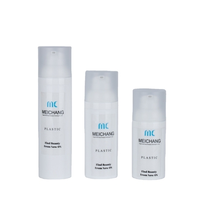 Customized Screw Cap PP Plastic Airless Pump Bottle for Body Wash 30ml 50ml 75ml