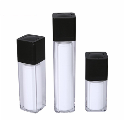 Design Luxury Airless Acrylic Lotion Bottle with 20ml 30ml 50ml Capacity and Pump